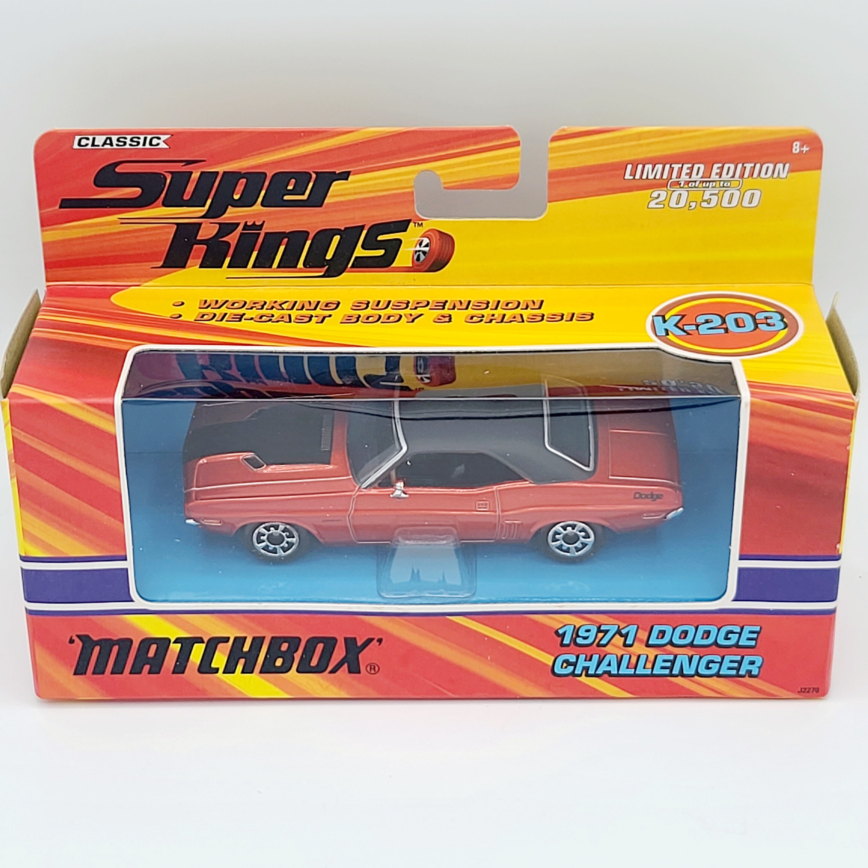 Matchbox '71 Dodge Challenger (2005 Classic Super Kings - Limited Edition 1 of 20,000)